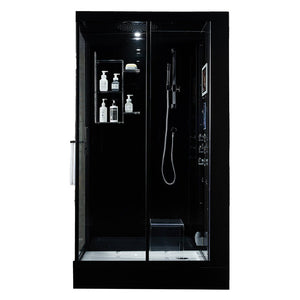 Maya Bath Lucca Steam Shower Right– Luxury Smart Steam Enclosure - Healari