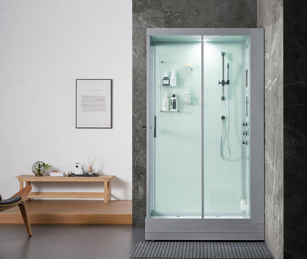 Maya Bath Lucca Steam Shower Right– Luxury Smart Steam Enclosure - Healari