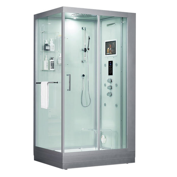Maya Bath Lucca Steam Shower Right– Luxury Smart Steam Enclosure - Healari