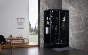 Maya Bath Lucca Steam Shower Right– Luxury Smart Steam Enclosure - Healari