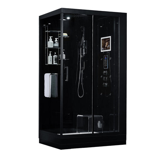 Maya Bath Lucca Steam Shower Right– Luxury Smart Steam Enclosure - Healari