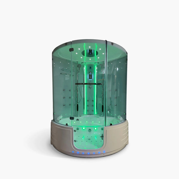 Maya Bath Platinum Comfort Steam Shower - Healari