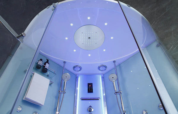 Maya Bath Platinum Comfort Steam Shower - Healari