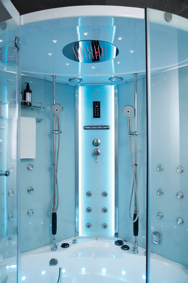 Maya Bath Platinum Comfort Steam Shower - Healari