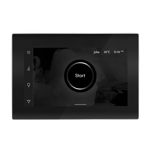 Mr.Steam iSteamX Steam Shower Control with Aroma SteamHead (Model ISTEAMX) - Healari