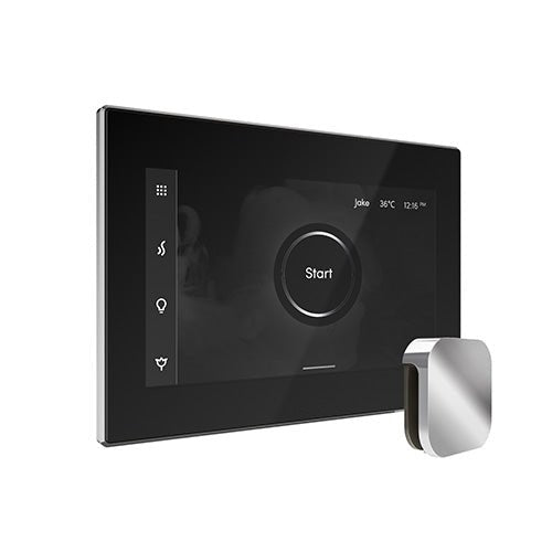 Mr.Steam iSteamX Steam Shower Control with Aroma SteamHead (Model ISTEAMX) - Healari