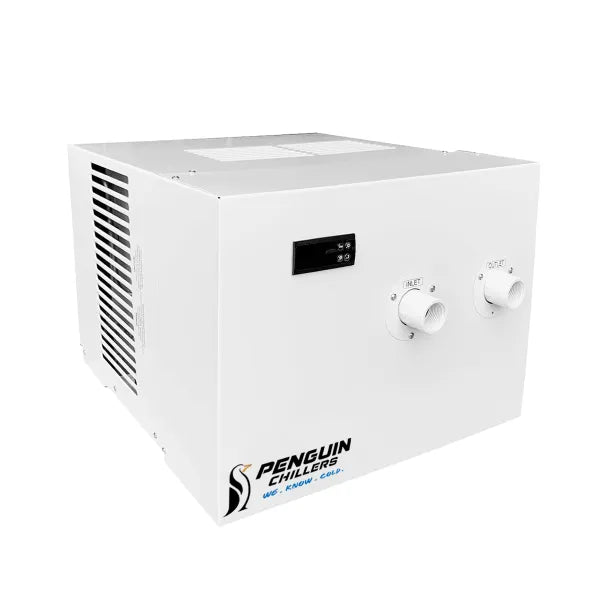 Penguin Chillers 1 HP HE Water Chiller — High Efficiency Cooling Power - Healari