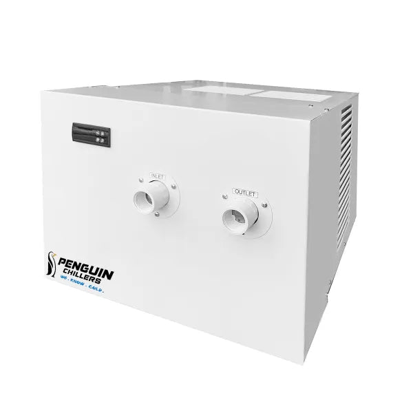 Penguin Chillers 1 HP HE Water Chiller — High Efficiency Cooling Power - Healari