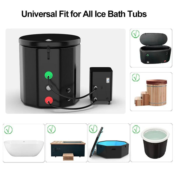 PolarEdge 1HP All - in - One Chiller System - Healari