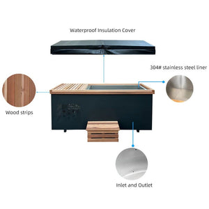 PolarEdge Active Solo Cold Plunge Tub - Healari