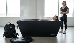 PolarEdge Apex Curve Inflatable Cold Plunge Tub - Healari