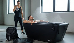 PolarEdge Apex Curve Inflatable Cold Plunge Tub - Healari