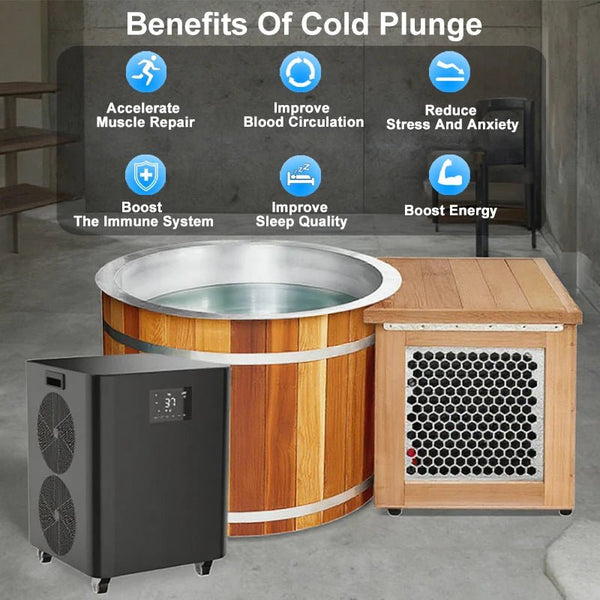 PolarEdge Cylindra Cold Plunge System - Healari