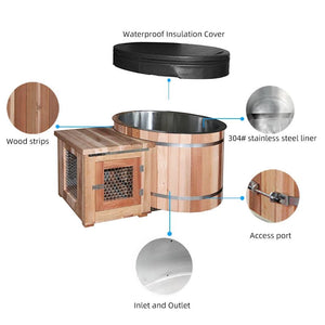 PolarEdge Cylindra Cold Plunge System - Healari