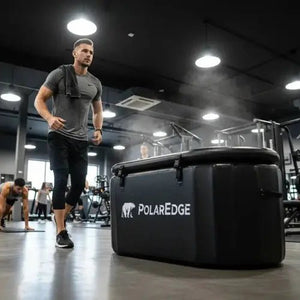 PolarEdge Inflatable Oval Cold Plunge Tub - Healari