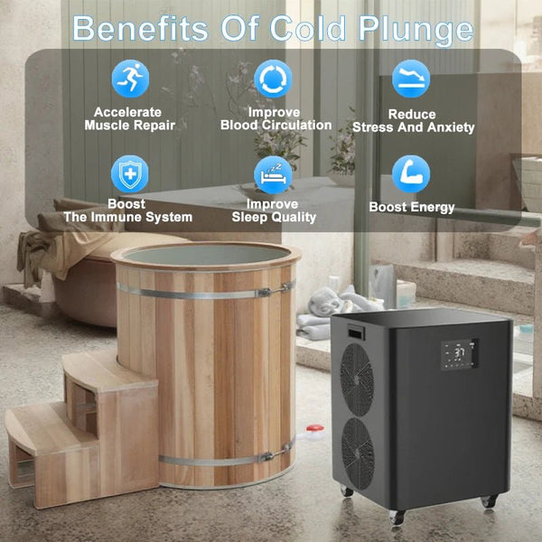 PolarEdge Luxe Halo Ice Tub - Healari