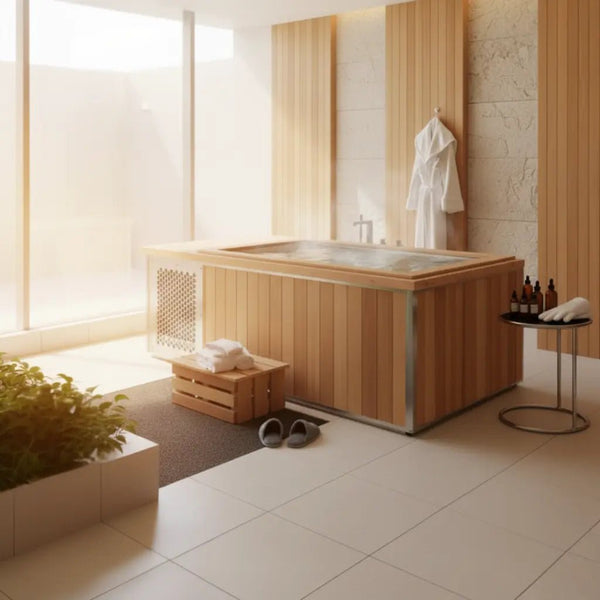 PolarEdge Luxury Cold Plunge System (Tub + 1HP Chiller) - Healari