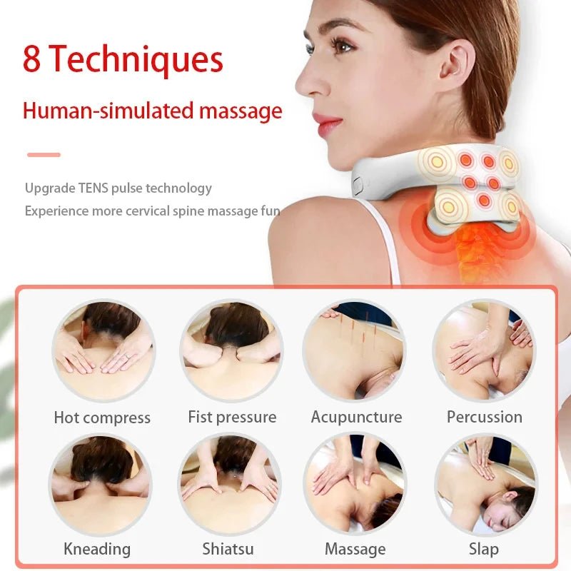PulseRelief Pro Neck Massage Instrument - Healari