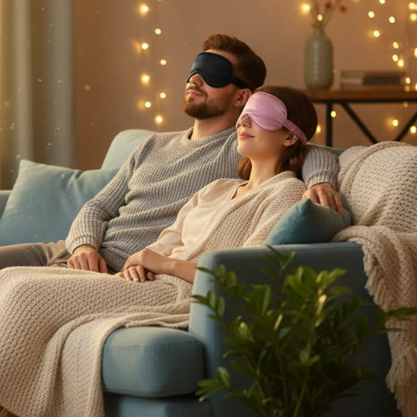 PureDream Luxe Silk Sleep Mask - Healari