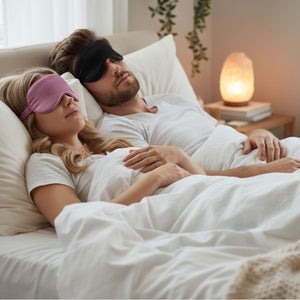 PureDream Luxe Silk Sleep Mask - Healari