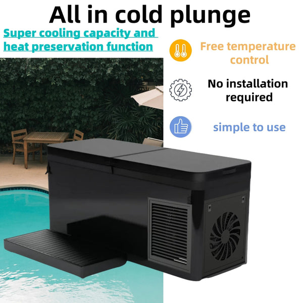 RadiantRenew Cold Plunge Ice Bath Tub - Healari