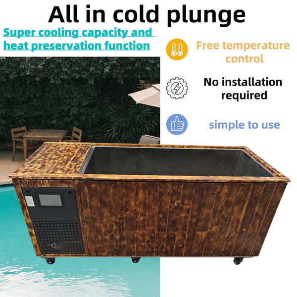 RadiantRenew Cold Plunge Ice Bath Tub - Healari