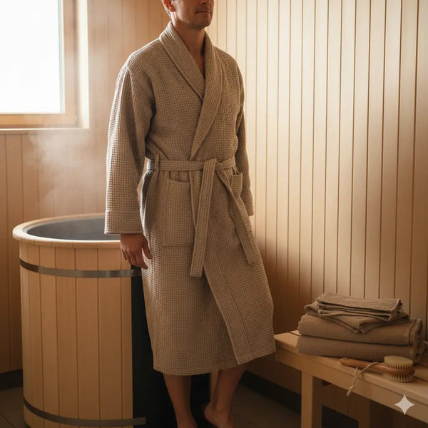 Rento Kenno Bath Robe L/XL — Luxurious Comfort Every Day - Healari