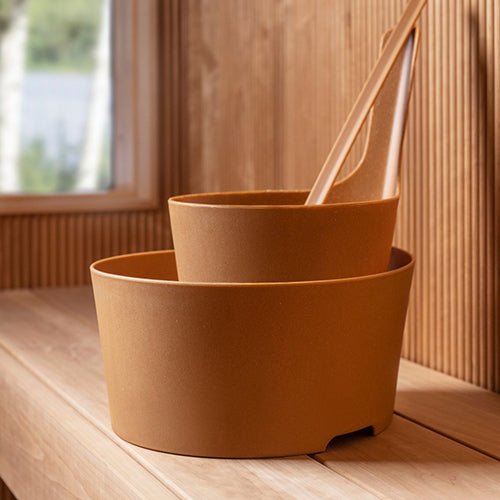 Rento Pisara Sauna Basin – 8.5L Biocomposite Sauna Basin - Healari
