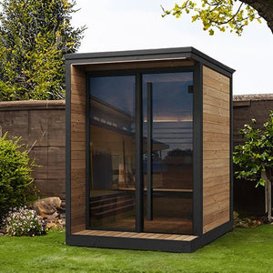 SaunaLife GL4 Outdoor Sauna Kit — Garden Luxury Series - Healari