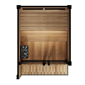 SaunaLife GL4 Outdoor Sauna Kit — Garden Luxury Series - Healari