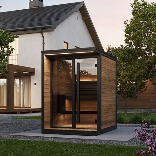 SaunaLife GL4 Outdoor Sauna Kit — Garden Luxury Series - Healari