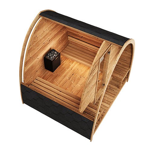 SaunaLife Model G3 Outdoor Home Sauna Kit - Healari