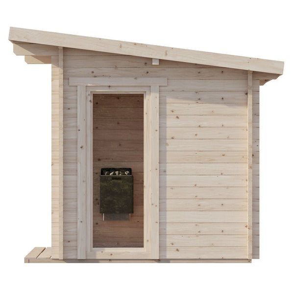 SaunaLife Model G4 Outdoor Home Sauna Kit - Healari