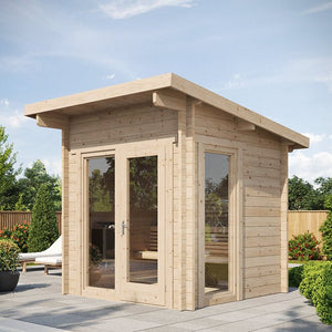 SaunaLife Model G4 Outdoor Home Sauna Kit - Healari