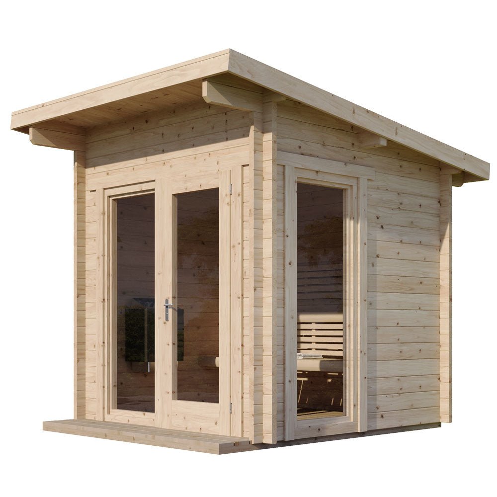 SaunaLife Model G4 Outdoor Home Sauna Kit - Healari