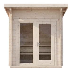 SaunaLife Model G4 Outdoor Home Sauna Kit - Healari