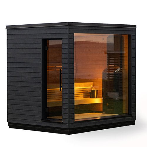 SaunaLife Model G6 Outdoor Sauna — Fully Assembled Garden Series - Healari