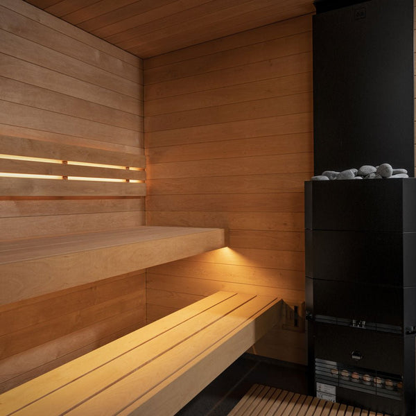 SaunaLife Model G6 Outdoor Sauna — Fully Assembled Garden Series - Healari