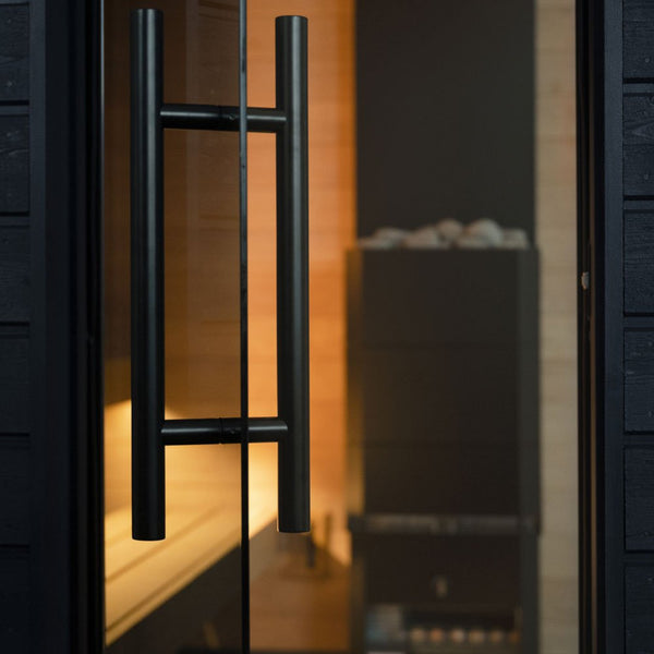 SaunaLife Model G6 Outdoor Sauna — Fully Assembled Garden Series - Healari