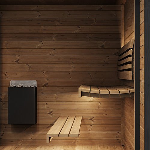 SaunaLife Model GL6 Outdoor Sauna Kit - Healari