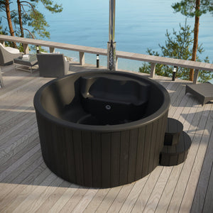 SaunaLife Model S4B — SOAK - Series Wood - Burning Hot Tub - Healari
