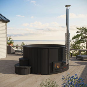 SaunaLife Model S4B — SOAK - Series Wood - Burning Hot Tub - Healari