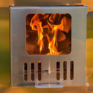 SaunaLife Model S4N — Premium Wood - Burning Hot Tub - Healari