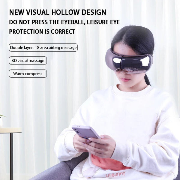 SmartEye Massager with Heat and Bluetooth - Healari