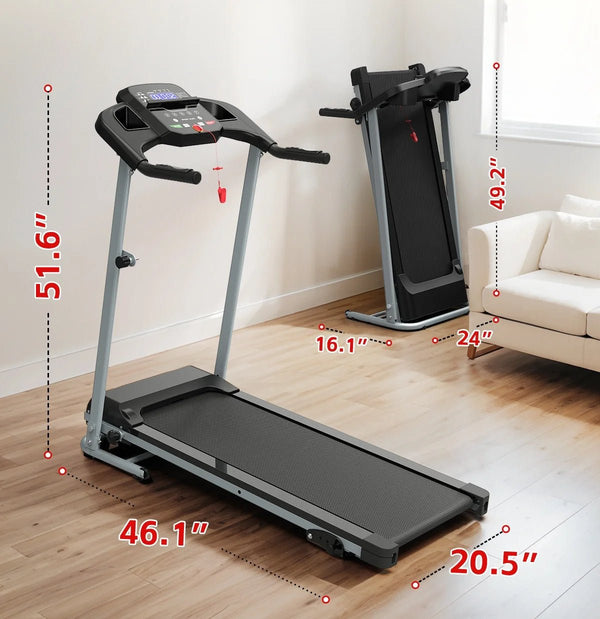 SmartFold Mini Treadmill For Home - Healari