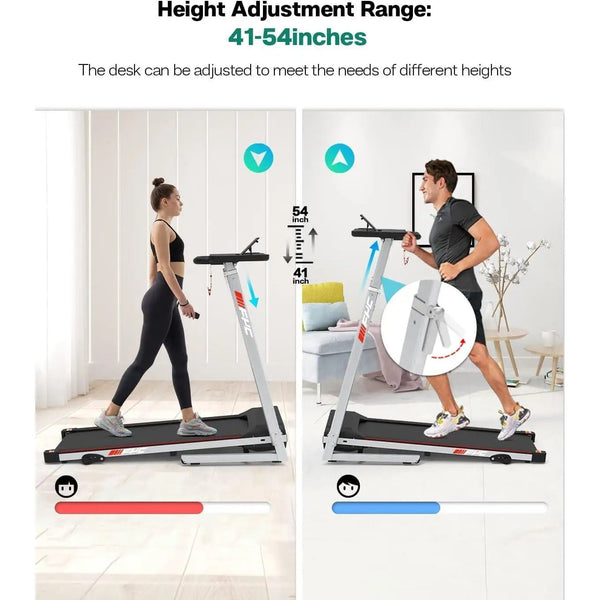 SmartFold Treadmill for Home with 3 - Level Manual Incline And Foldable Design - Healari
