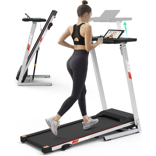 SmartFold Treadmill for Home with 3 - Level Manual Incline And Foldable Design - Healari