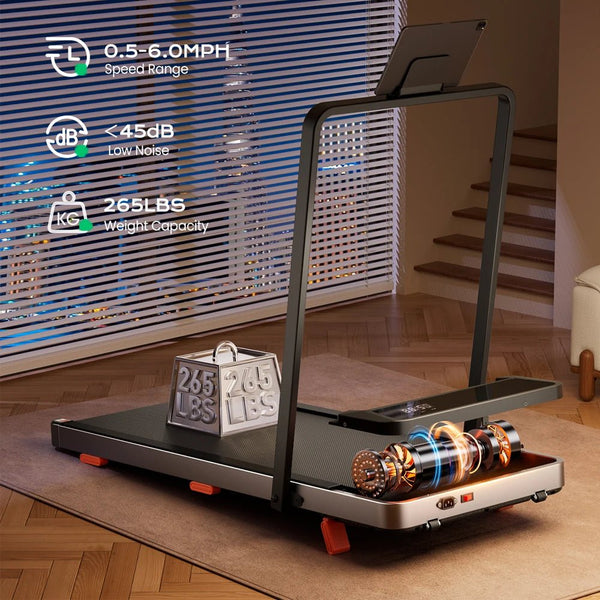 SmartFold Walking Pad Treadmill for Indoor Use - Healari