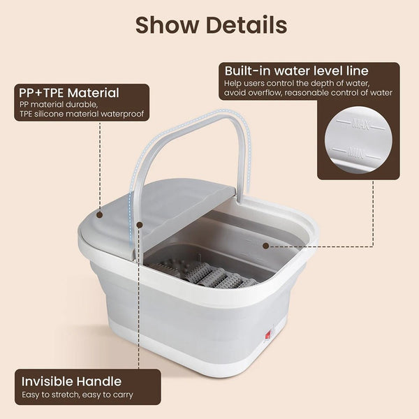 SootheSpa Deep Foot Bath - Healari