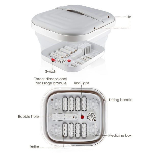 SootheSpa Deep Foot Bath - Healari